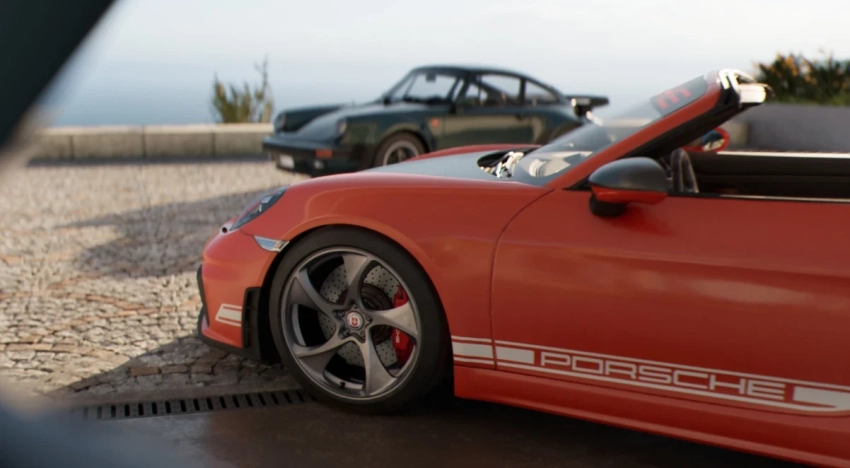 Первый скриншот нового автосимулятора ветеранов Forza Horizon раскрыл партнёрство с Porshe