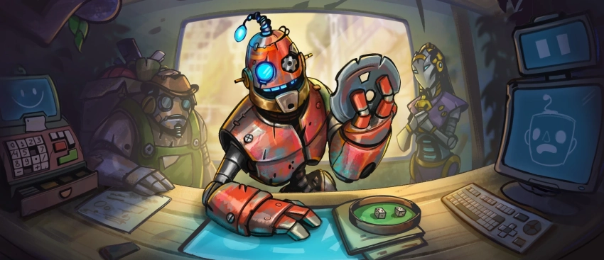 Отечественный симулятор Circuit Shop расскажет историю робота и его маленькой мастерской